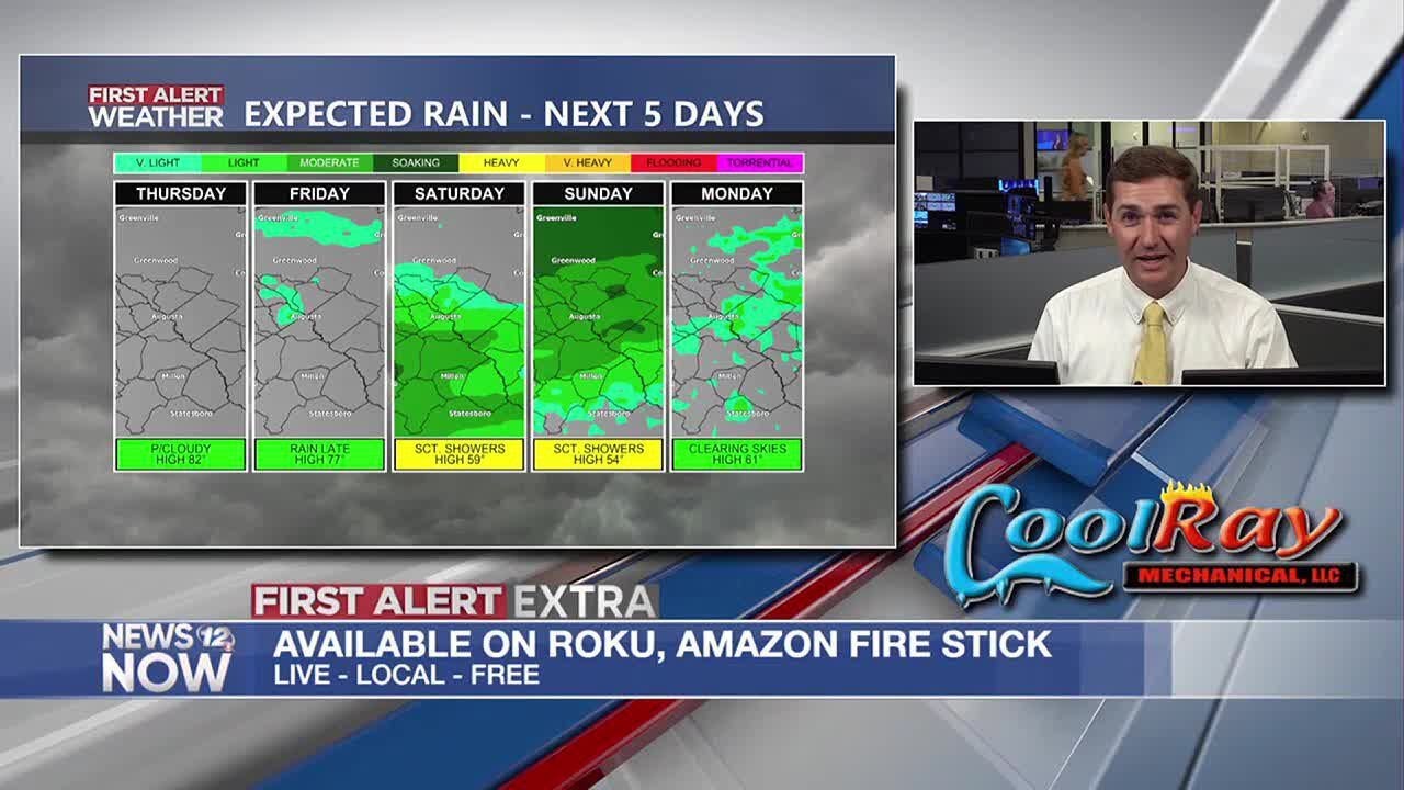 First Alert Extra - Cooler and wet weekend ahead - YouTube