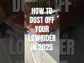 How to DUST OFF your Lowrider in 2025 with a pocket blower
