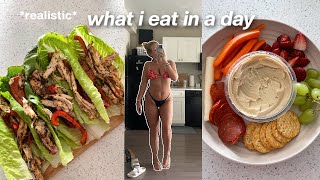 what i eat in a day - HEALTHY, EASY, + QUICK MEALS