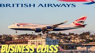 Flying The BRITISH AIRWAYS BOEING 747 San Diego to London