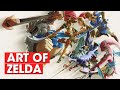 Viendo el Art of The Legend of Zelda Breath of the Wild