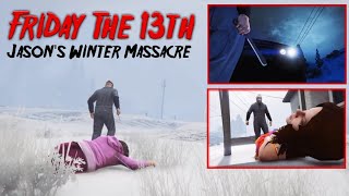 Friday The 13th. Jason's Winter Massacre ~ A GTA Rockstar Editor Cinematic