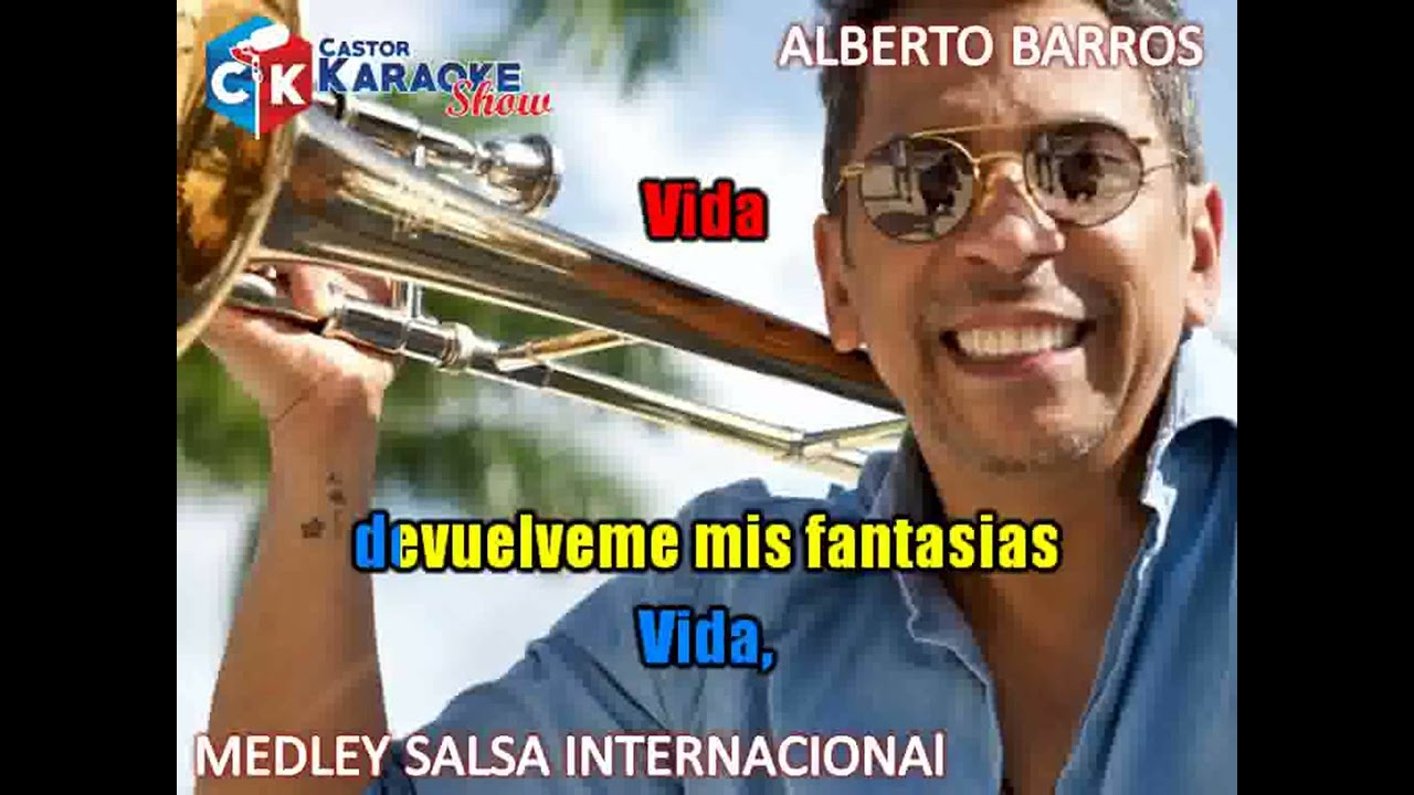 karaoke medley salsa internacional alberto barros by castor karaoke show