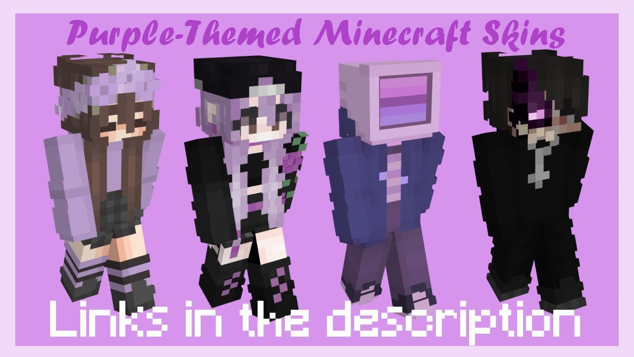 Minecraft Purple Skin