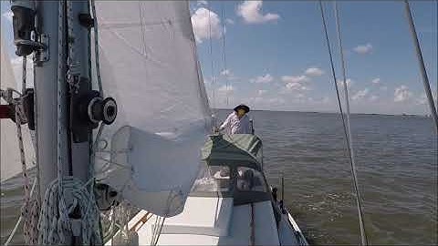 Pearson Triton Osprey Refit Part 24 Exterior Tour