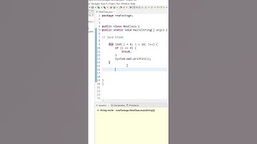 break statement in Java 🤔#java #programming