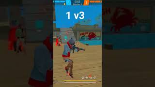 1v3  free fire , ❤ #freefirebgid reeltips #contentstrategy. short video. #ReelMagic #In