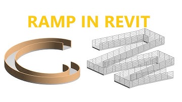 [Bài 19] - Học Revit - Vẽ Đoạn Dốc - Công Cụ Ramp