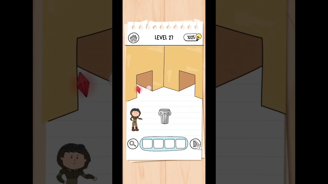 Brain Test 3: Tricky Quests & Adventures level 27 Solutions / Walkthrough