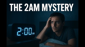 The 2 AM Wake Up Mystery: Why You Keep Waking At The Same Time Every Night