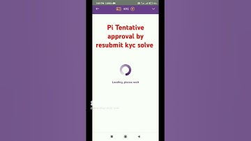 #pi Tentative approval by resubmit kyc solve #pi #kyc #crypto #pinetworkpriceinindia #viralvideo