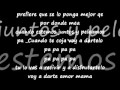 Nejo y Dalmata ft Cosculluela-No necesito letras (lyrics)