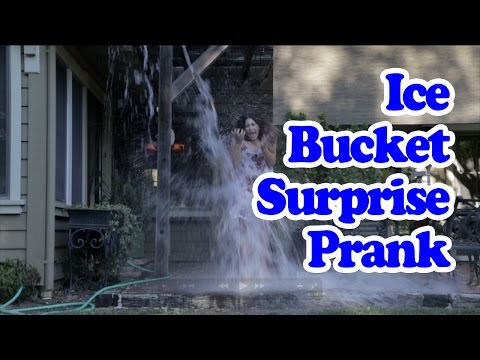 ALS Ice Bucket Challenge Prank: Ice Bucket Surprise