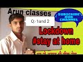Factorisation class 8th ex 14.1 Q :-2 and 3 by Arun Sir