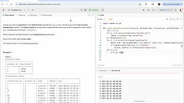 Suspicious Bank Accounts
