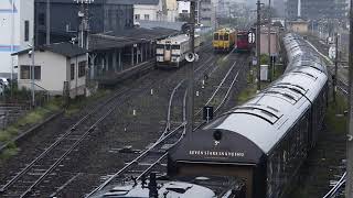 2019/9/1　クルーズトレイン「ななつ星 in 九州」発車@日田駅