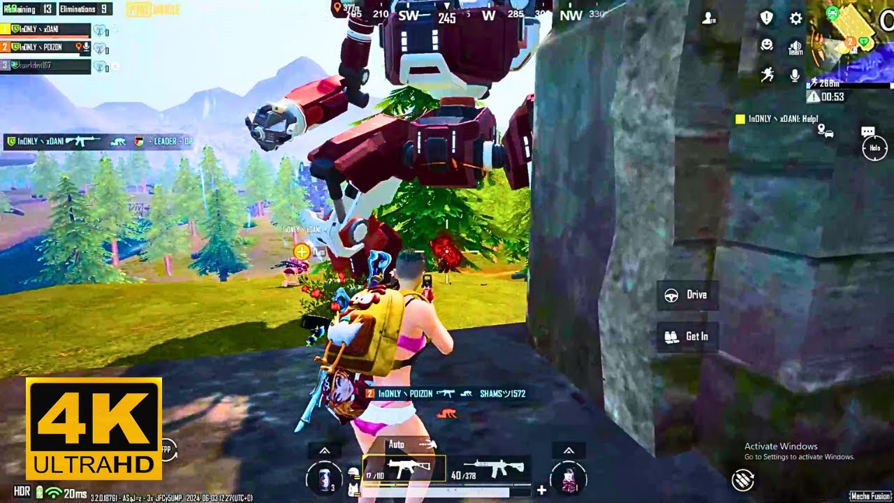 PUBG MOBILE FULL AGRESSIVE RUSH GAMEPLAY EMULATOR🔥HDR EXTREME 60 FPS ...