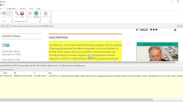 How to perform Keyword Scraping in OTCmarkets.com | Webharvy