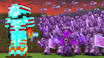 SOLO Player VS 1000 Minecraft Hunters