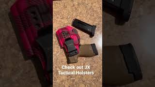 Check out JX Tactical, best holster I ever had.  https://jxtactical.com/