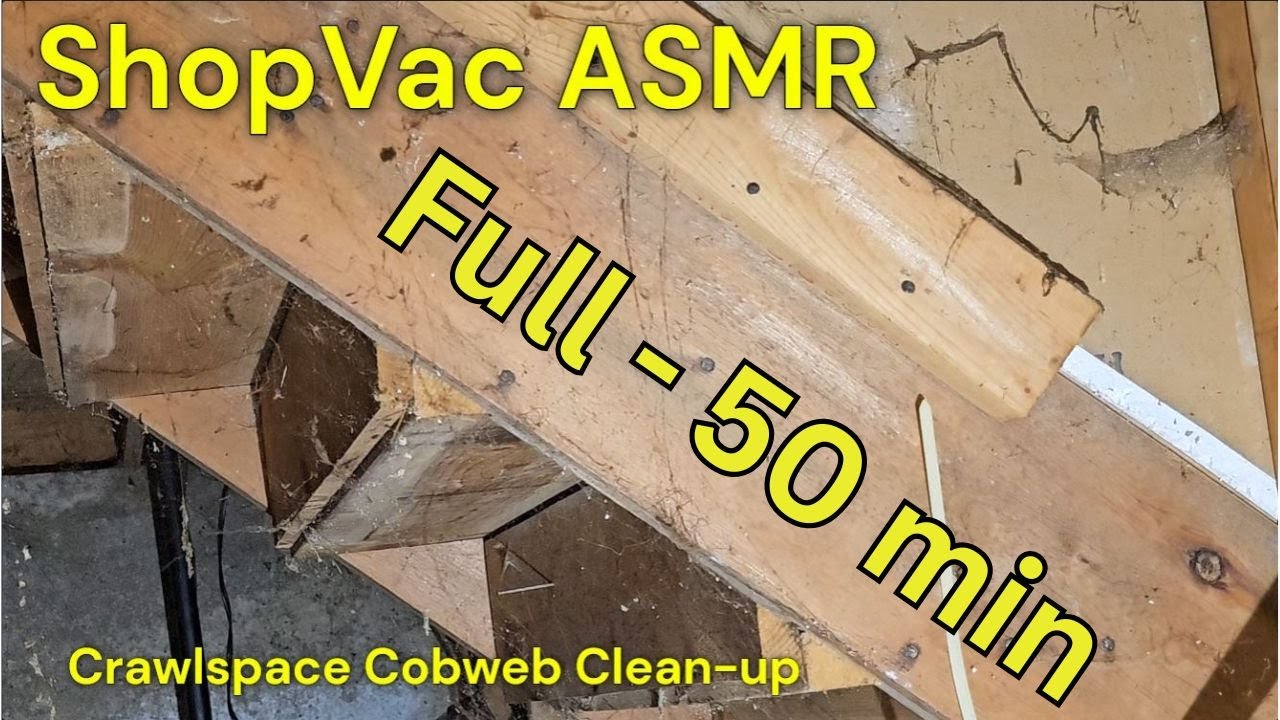 Cleaning Crawl Space Full 50 Minutes - YouTube