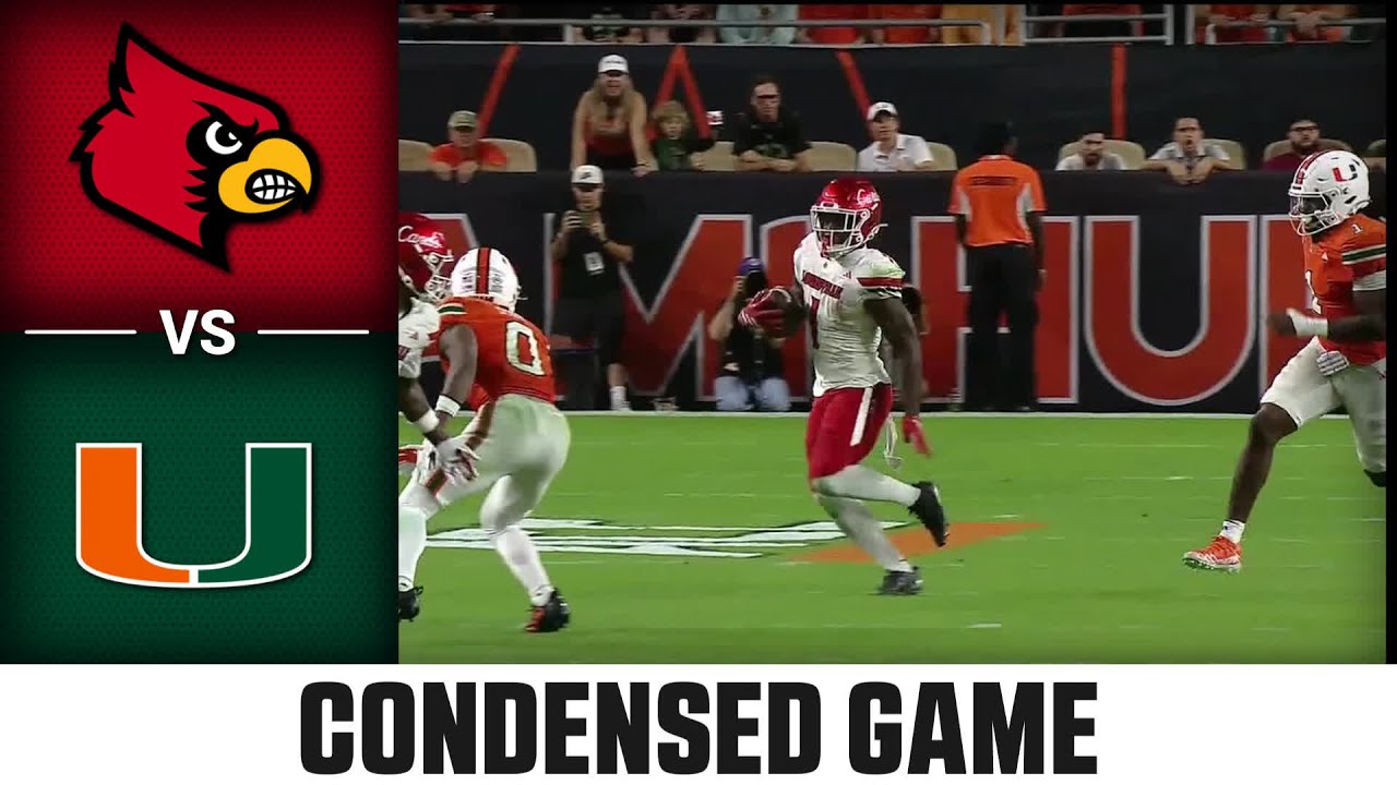 Louisville vs. Miami Condensed Game | 2025 ACC Football