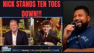 Piers Morgan Asks Nick Fuentes On His Upbringing Dad Ethnic Background