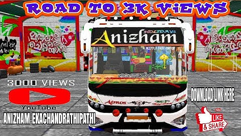 ANIZHAM ഏകചന്ദ്രാധിപതി|||ZED VEGA LIVERY|||MOD BY TEAM KBG