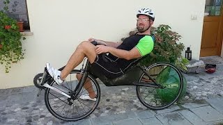 Recumbent bikes for dummies: ReV, bici reclinata a trazione anteriore