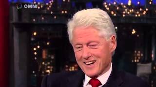 Bill Clinton on David Letterman 5/12/2015 Full Interview