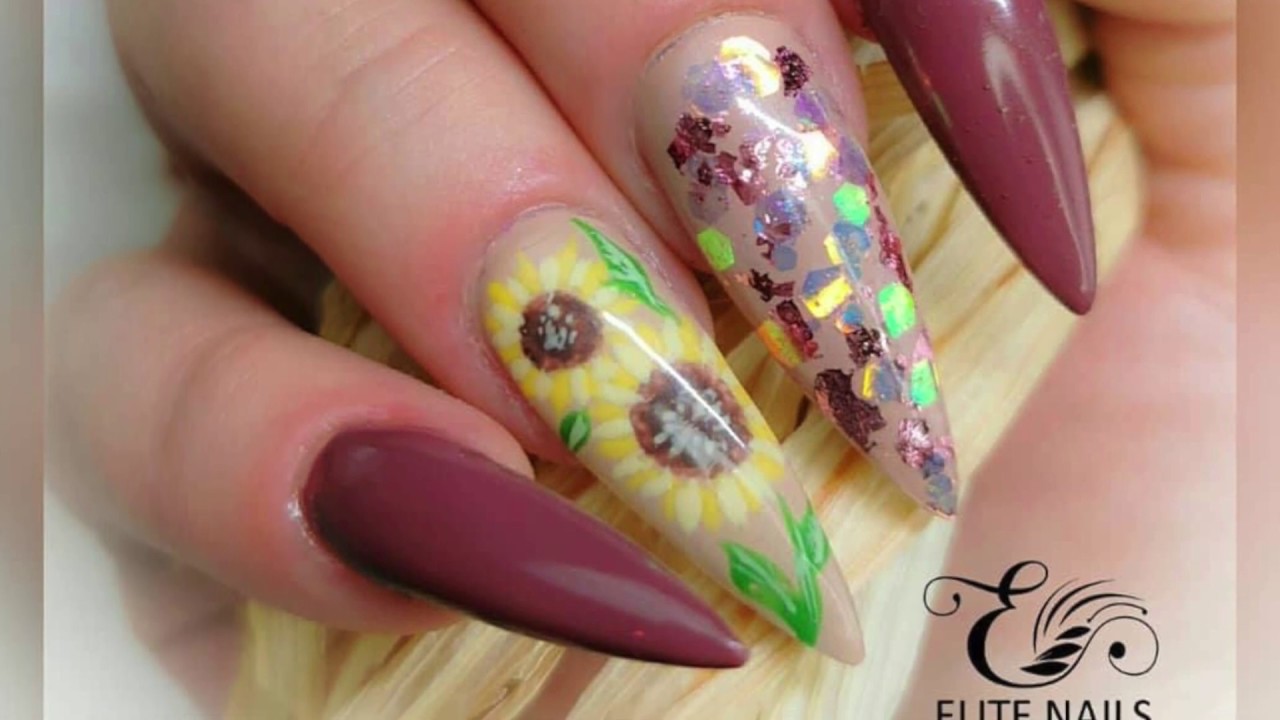 Wildflowers Nails in a Box Product Review YouTube