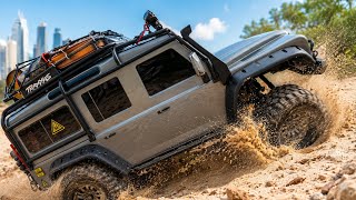 RC Truck Sand Off-Road Challenge! Land Rover Defender STUCK in Deep Sand! 🔥 screenshot 4