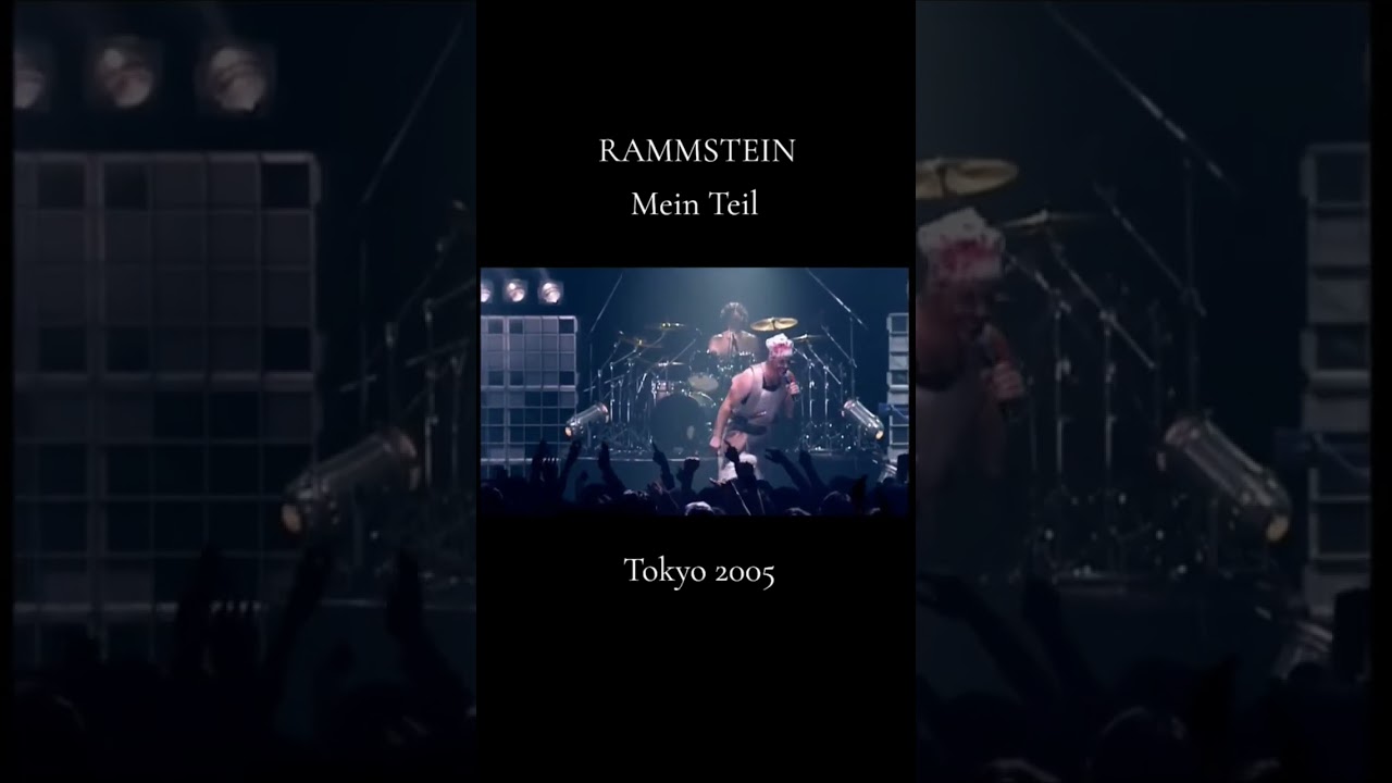 Rammstein Konzert Mein Teil live aus Tokio 2005🍣 