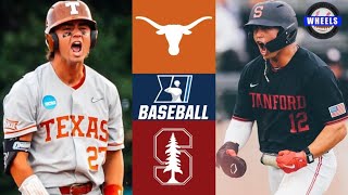 Texas vs #8 Stanford (Game 3) | Winner To College World Series | 2023 College Baseball Highlights