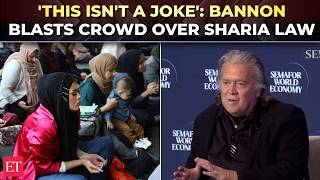 Sharia Law Going To Be Banned Steve Bannon Snaps At Crowd Over Laughs At Texas Anti-Islam Push
