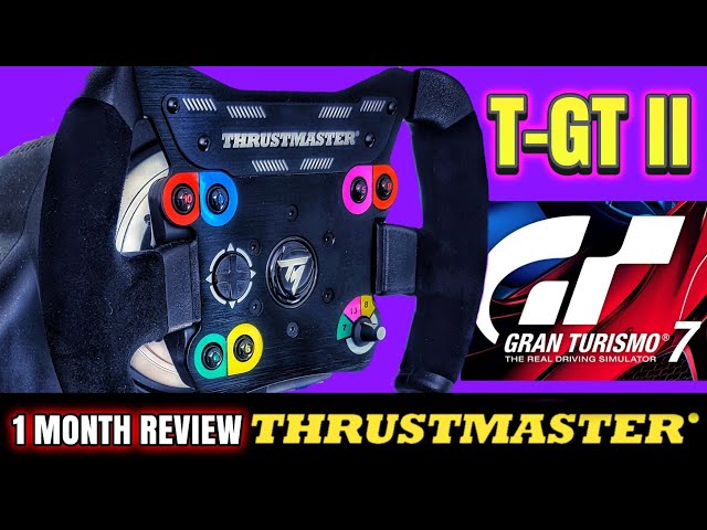 One Month Review of the Thrustmaster T-GT II // Do I Regret not Going with  a Direct Drive Wheel? 