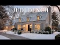 Judi Dench Inspired Winter Cottage  Timeless English Interiors Full of Warmth