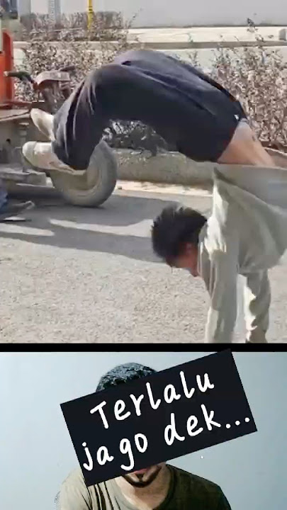 Lucu! Anak Salto Malah Kejedot Mobil 😂🔥 #Shorts  #funny #lucu #memengakakkocak