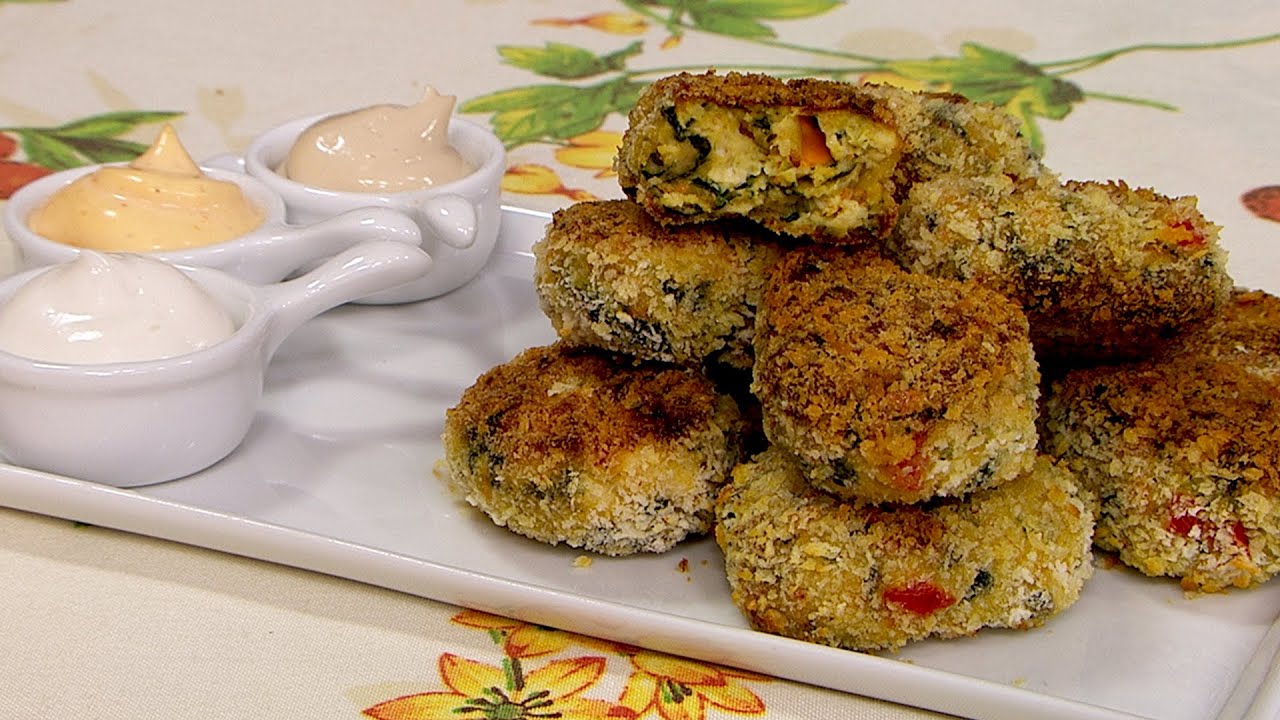 Nuggets de pollo y vegetales