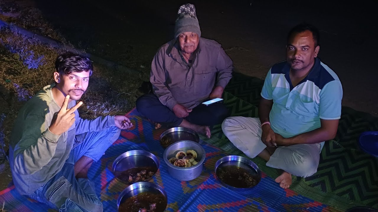 😋Special_ litti_ Chicken 🍗 Curry _ Bihari Truck Driver _ Truck Vlog _ Vlog Video _ Ajeet S Vlogs 