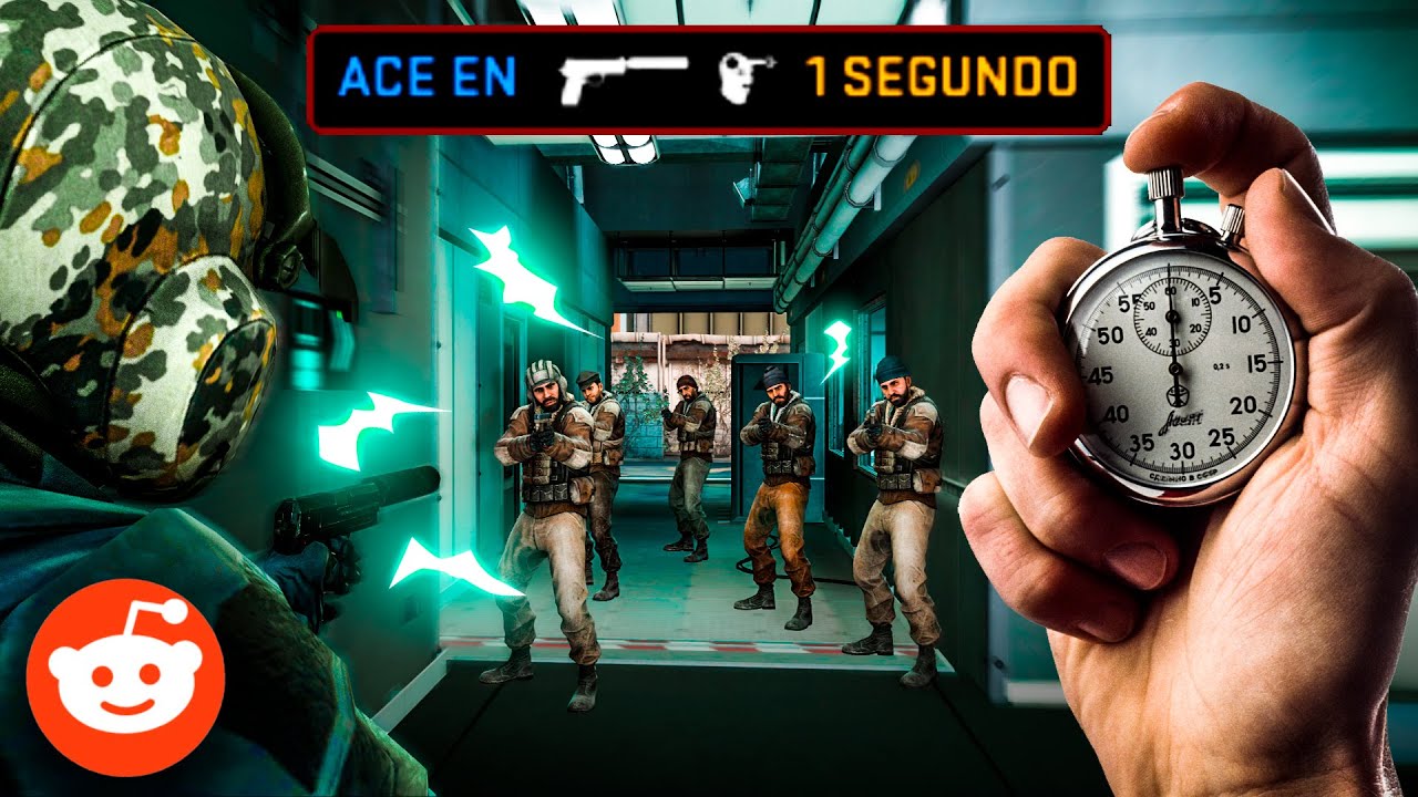 ¡¡MATA A TODO EL EQUIPO EN 1 SEGUNDO!! | LOS MEJORES CLIPS DE CSGO EN REDDIT #52 strike force heroes