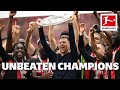 Bayer leverkusen lift the trophy