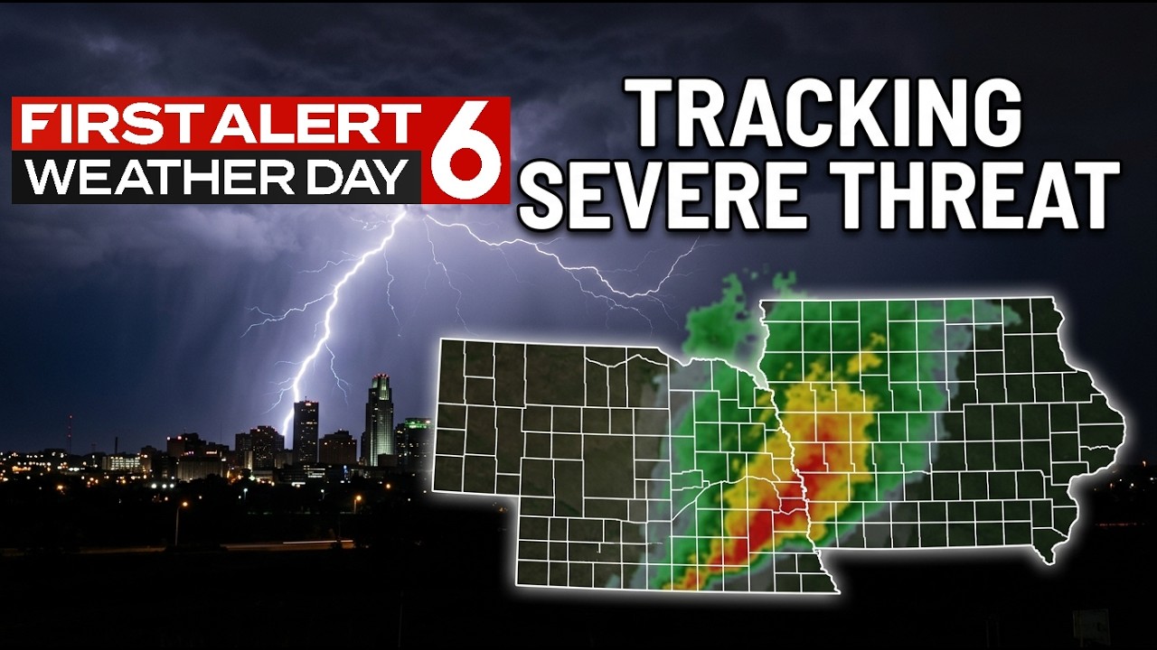 LIVE: Tracking Severe Weather in Nebraska & Iowa | First Alert 6 - YouTube