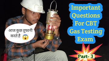 Most Important CBT Questions for Gas Testing exam | Part-3
