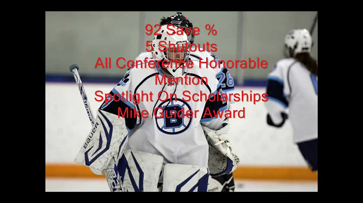 Courtney Jensrud Goalie Pictures 2012-2013