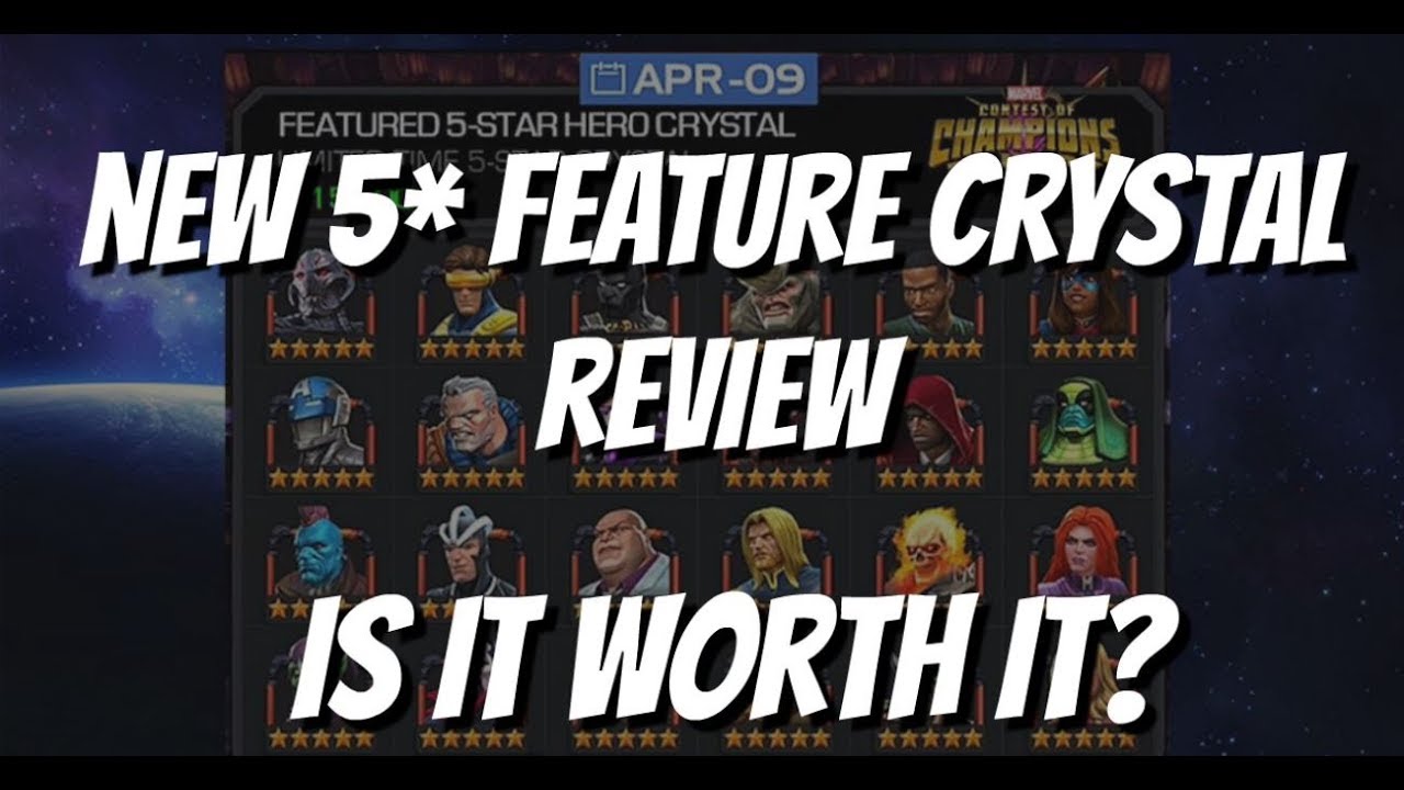 New 5 Star Feature Crystal Review - Marvel Contest of Champions