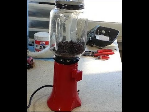 vintage Kitchenaid A9 Coffee Mill coffee grinder restoration - YouTube