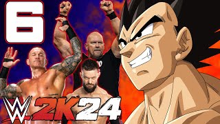GOATS ASSEMBLE... | Vegeta Plays WWE 2K24 - Part 6