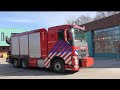 [4K] Brandweer Twente /  Post Noord Brandweer Enschede Feb 2018