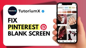 How to Fix Pinterest Showing Blank White Screen (2025)